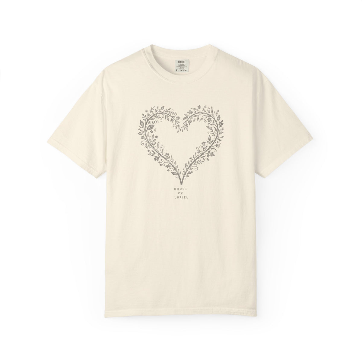 T-Shirt Floral Heart T-Shirt Floral Heart T-Shirt