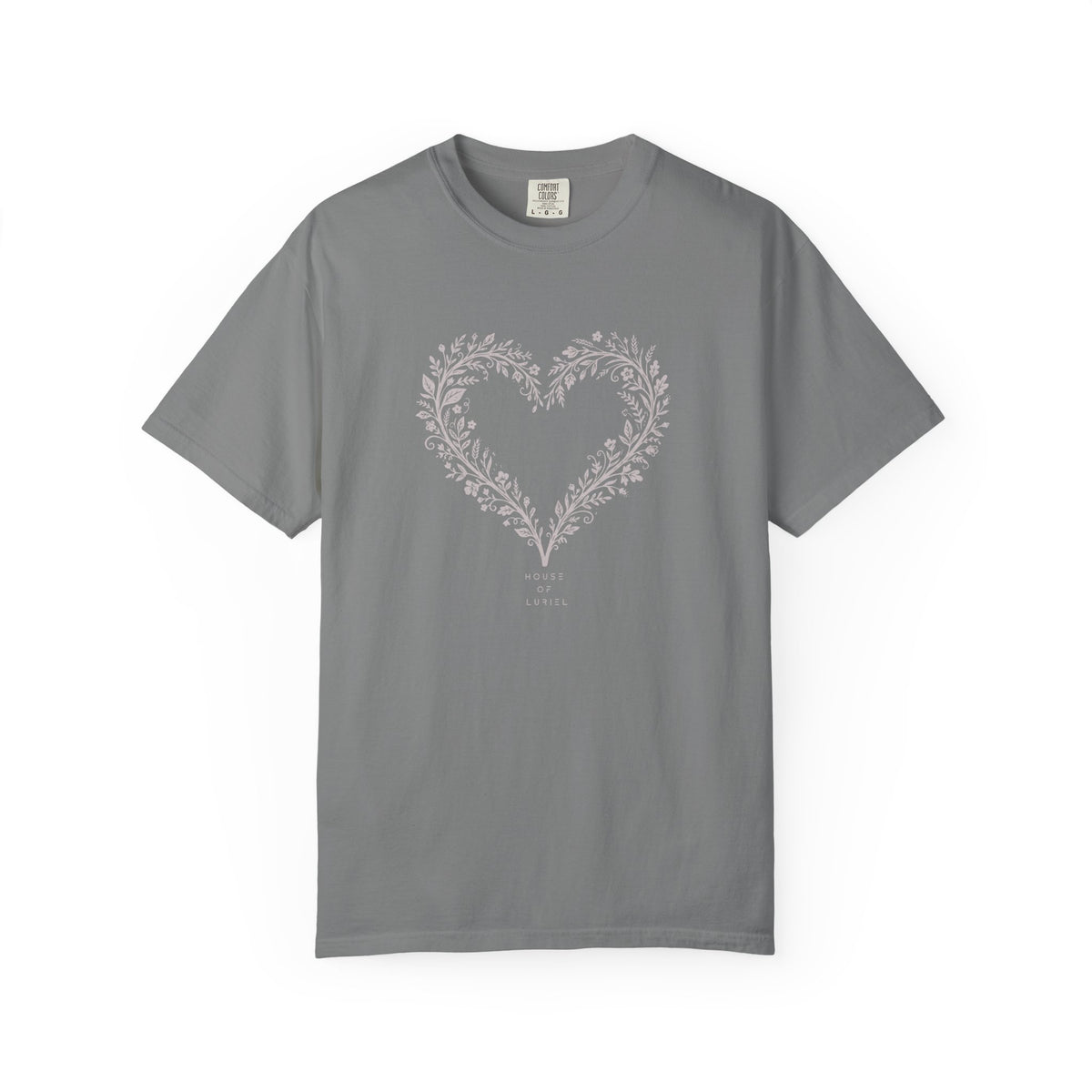 T-Shirt Floral Heart T-Shirt Floral Heart T-Shirt