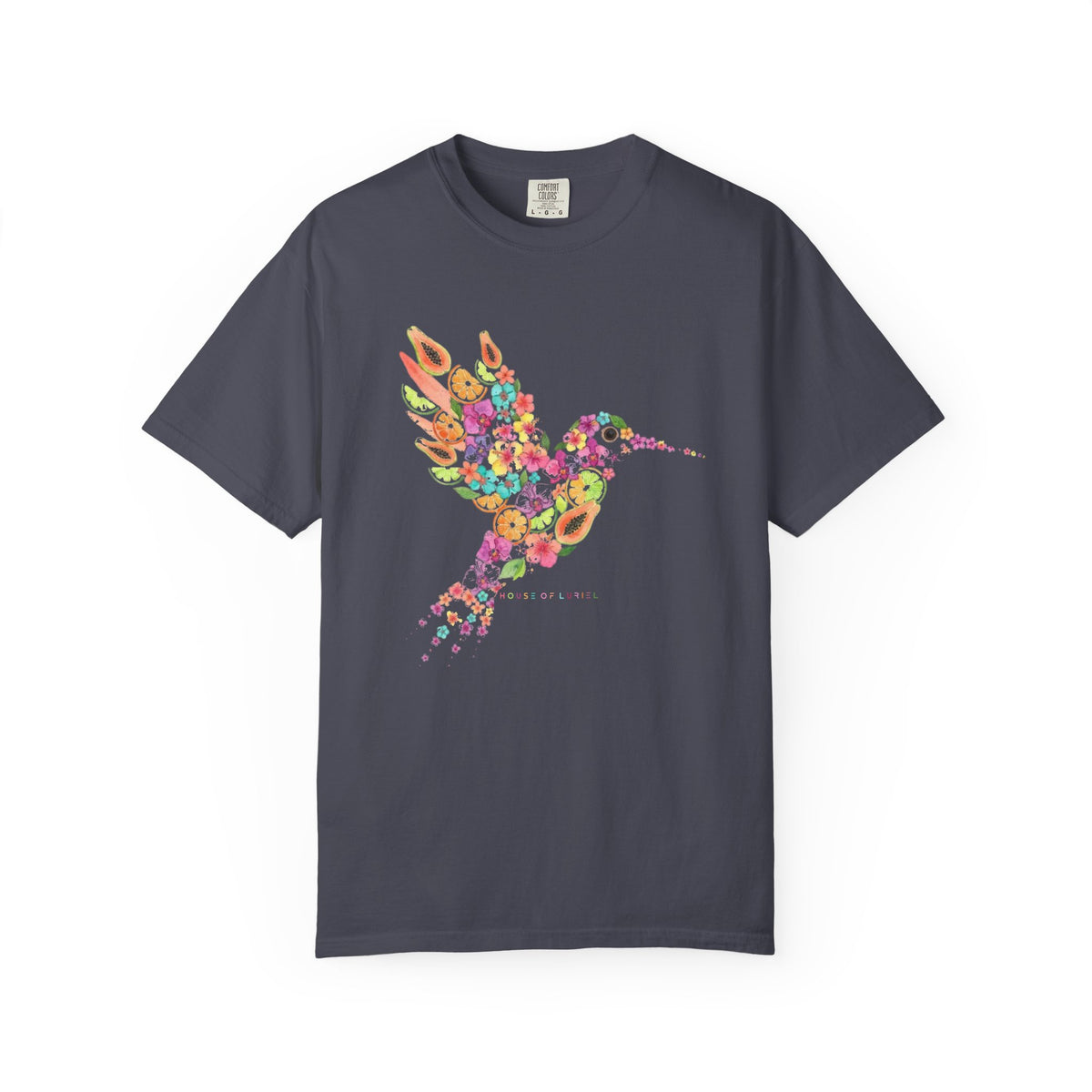T-Shirt Floral Hummingbird T-shirt Floral Hummingbird T-shirt