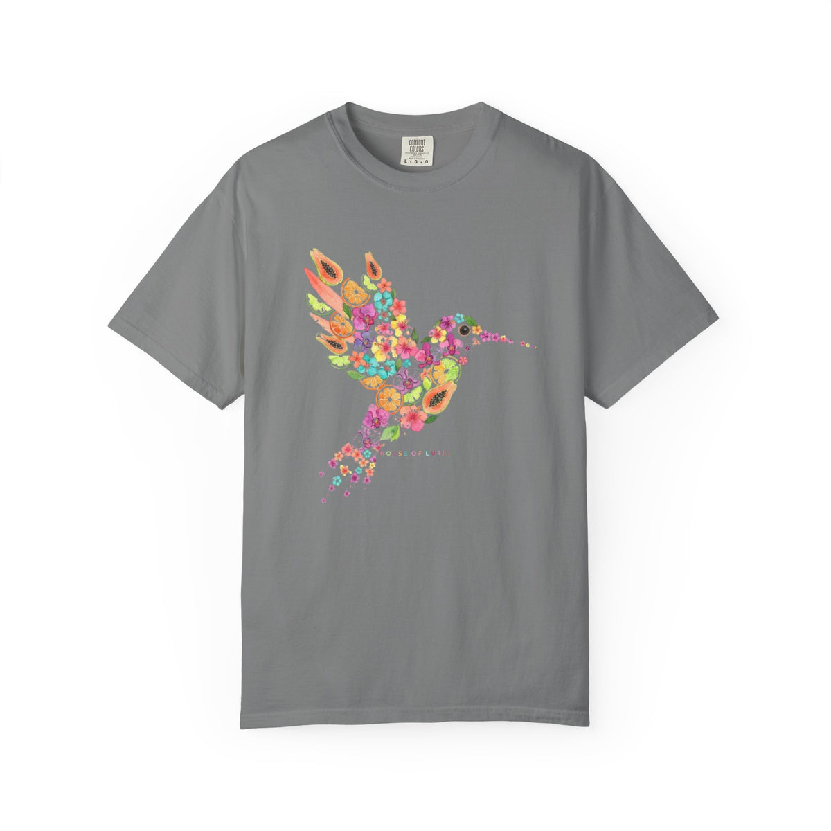 T-Shirt Floral Hummingbird T-shirt Floral Hummingbird T-shirt