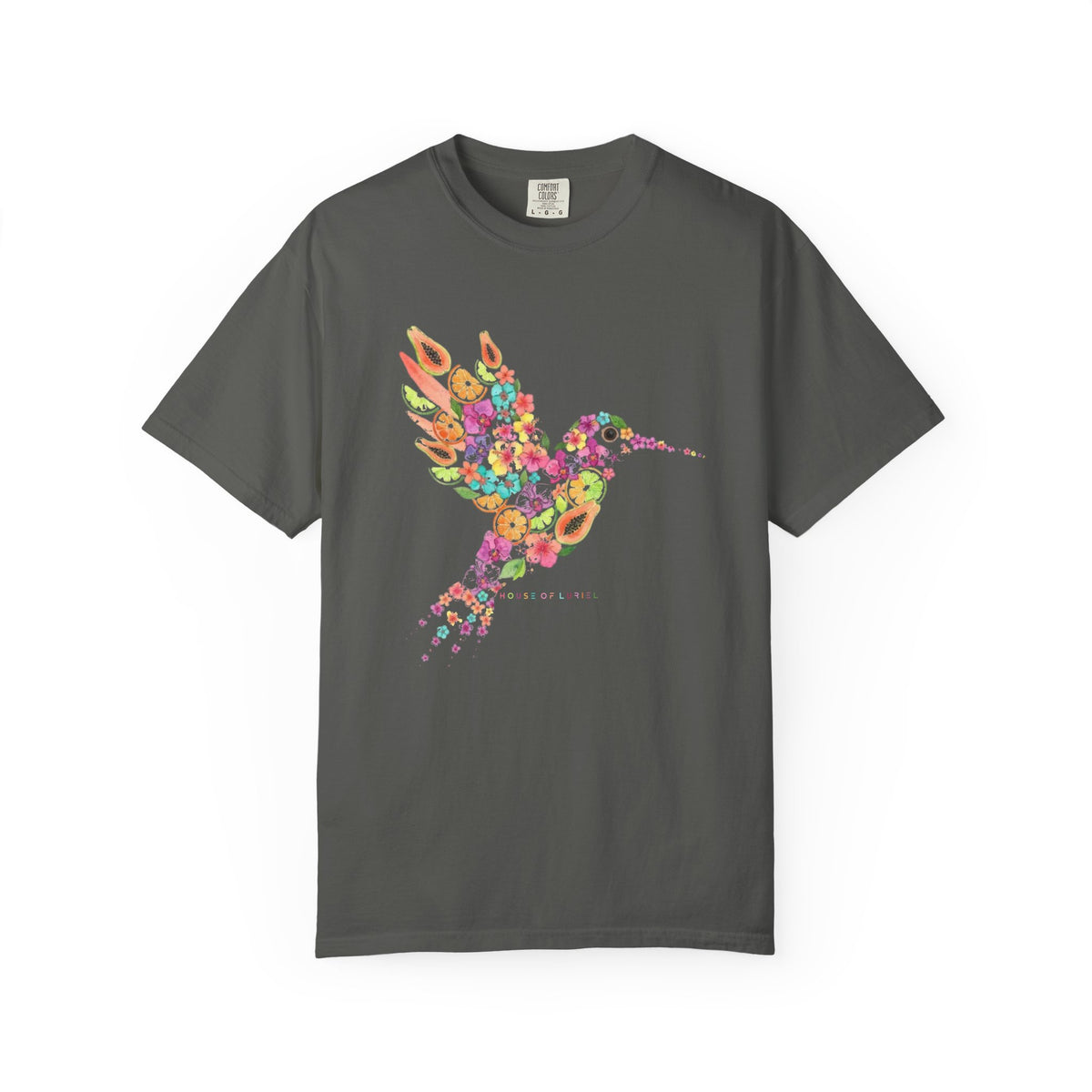 T-Shirt Floral Hummingbird T-shirt Floral Hummingbird T-shirt