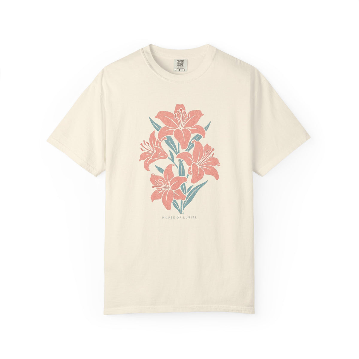 T-Shirt Floral Lily Bouquet T-Shirt Floral Lily Bouquet T-Shirt
