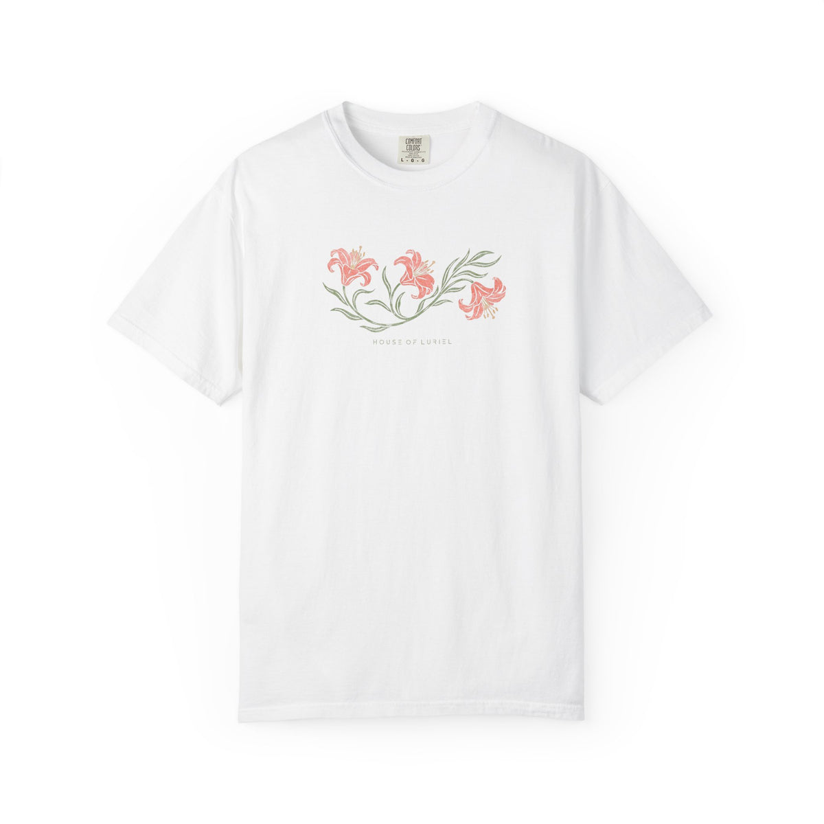 T-Shirt Floral Lily Vine T-Shirt Floral Lily Vine T-Shirt