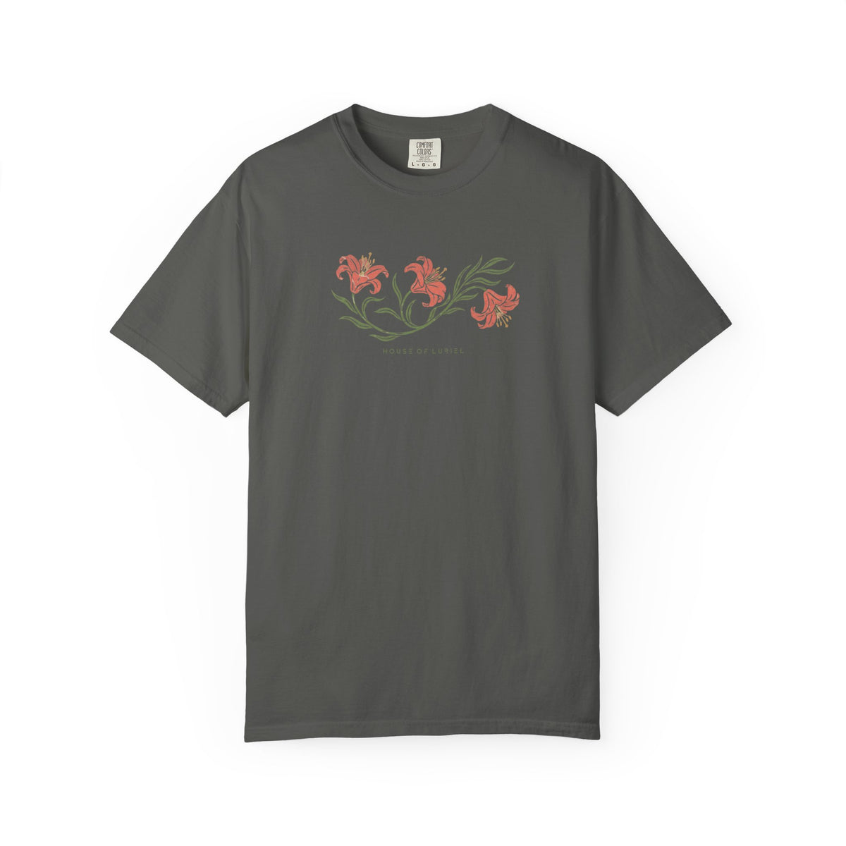 T-Shirt Floral Lily Vine T-Shirt Floral Lily Vine T-Shirt