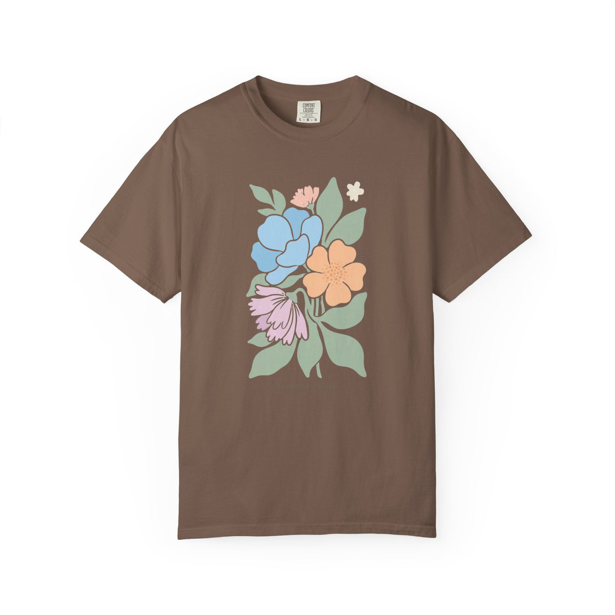 T-Shirt Floral Pastel Bouquet T-Shirt Floral Pastel Bouquet T-Shirt