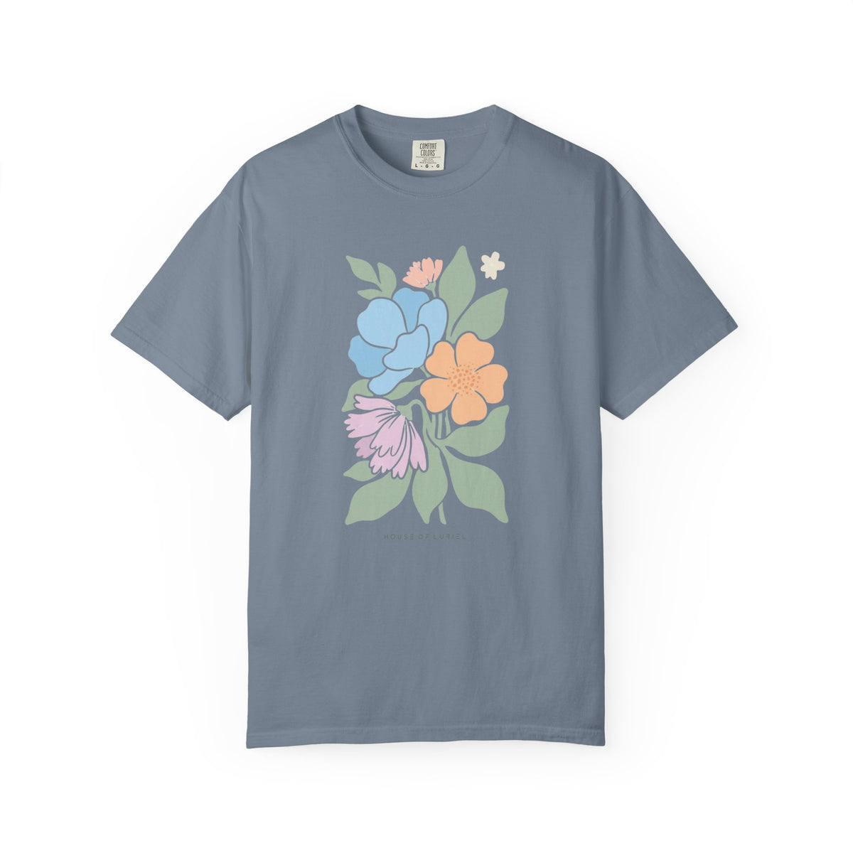 T-Shirt Floral Pastel Bouquet T-Shirt Floral Pastel Bouquet T-Shirt