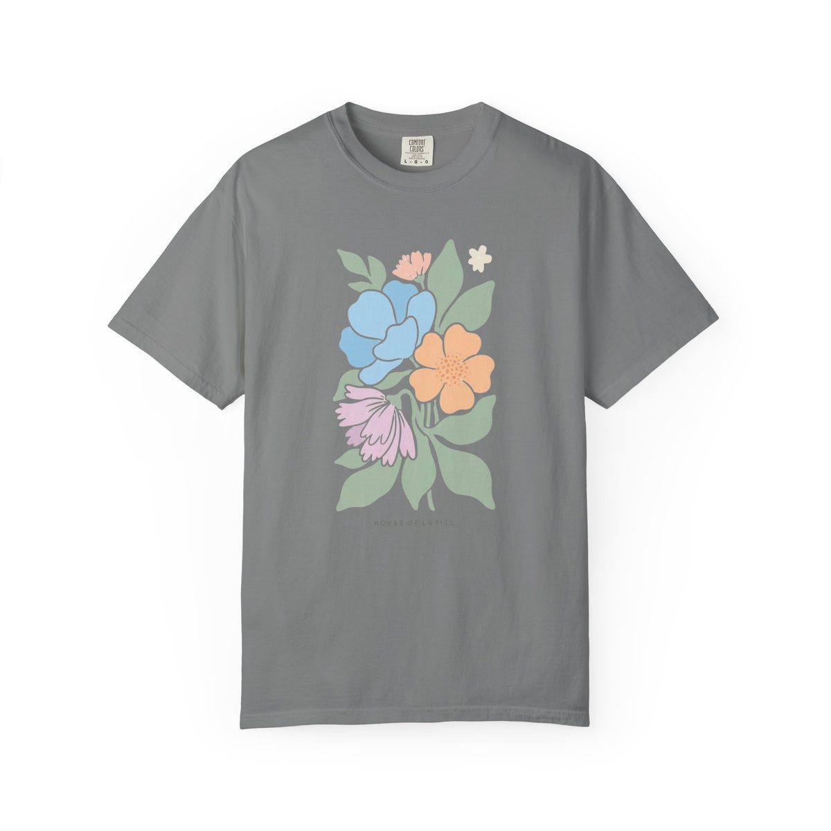T-Shirt Floral Pastel Bouquet T-Shirt Floral Pastel Bouquet T-Shirt