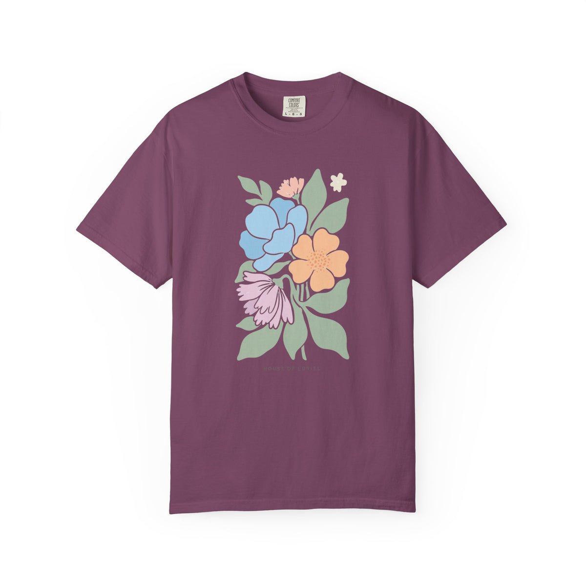 T-Shirt Floral Pastel Bouquet T-Shirt Floral Pastel Bouquet T-Shirt