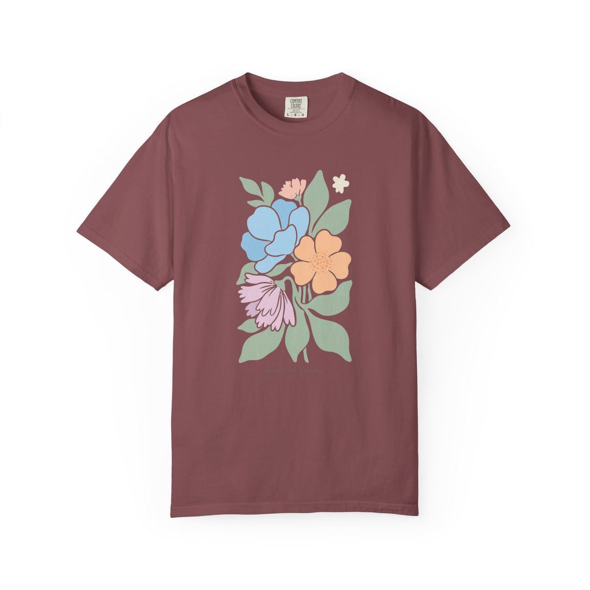 T-Shirt Floral Pastel Bouquet T-Shirt Floral Pastel Bouquet T-Shirt