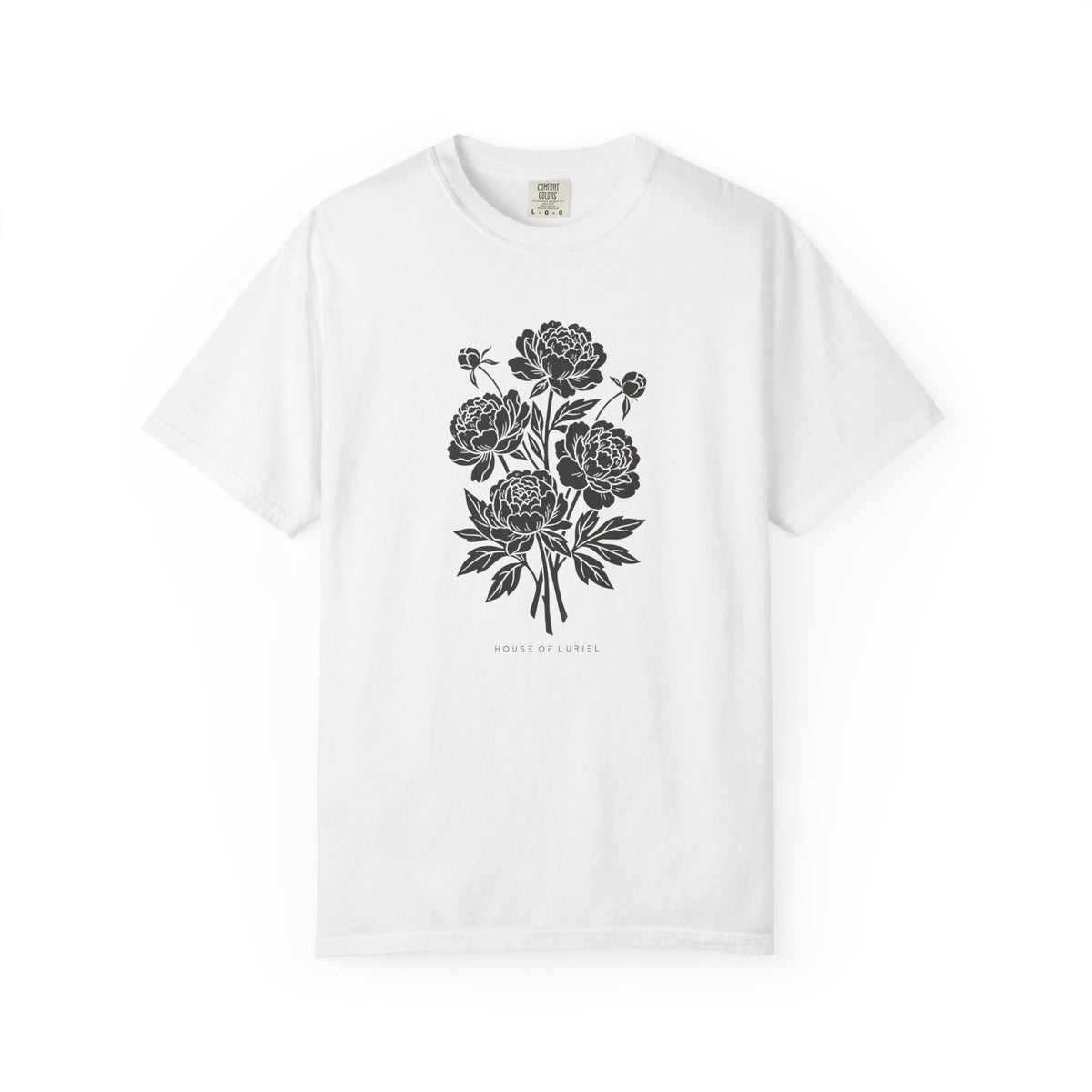 T-Shirt Floral Peony Bouquet T-Shirt Floral Peony Bouquet T-Shirt