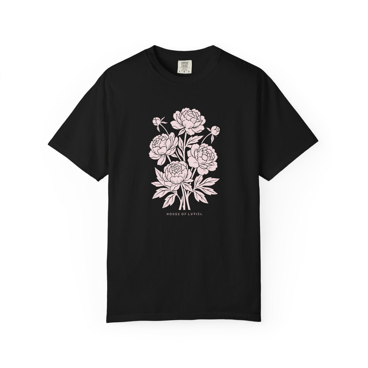 T-Shirt Floral Peony Bouquet T-Shirt Floral Peony Bouquet T-Shirt