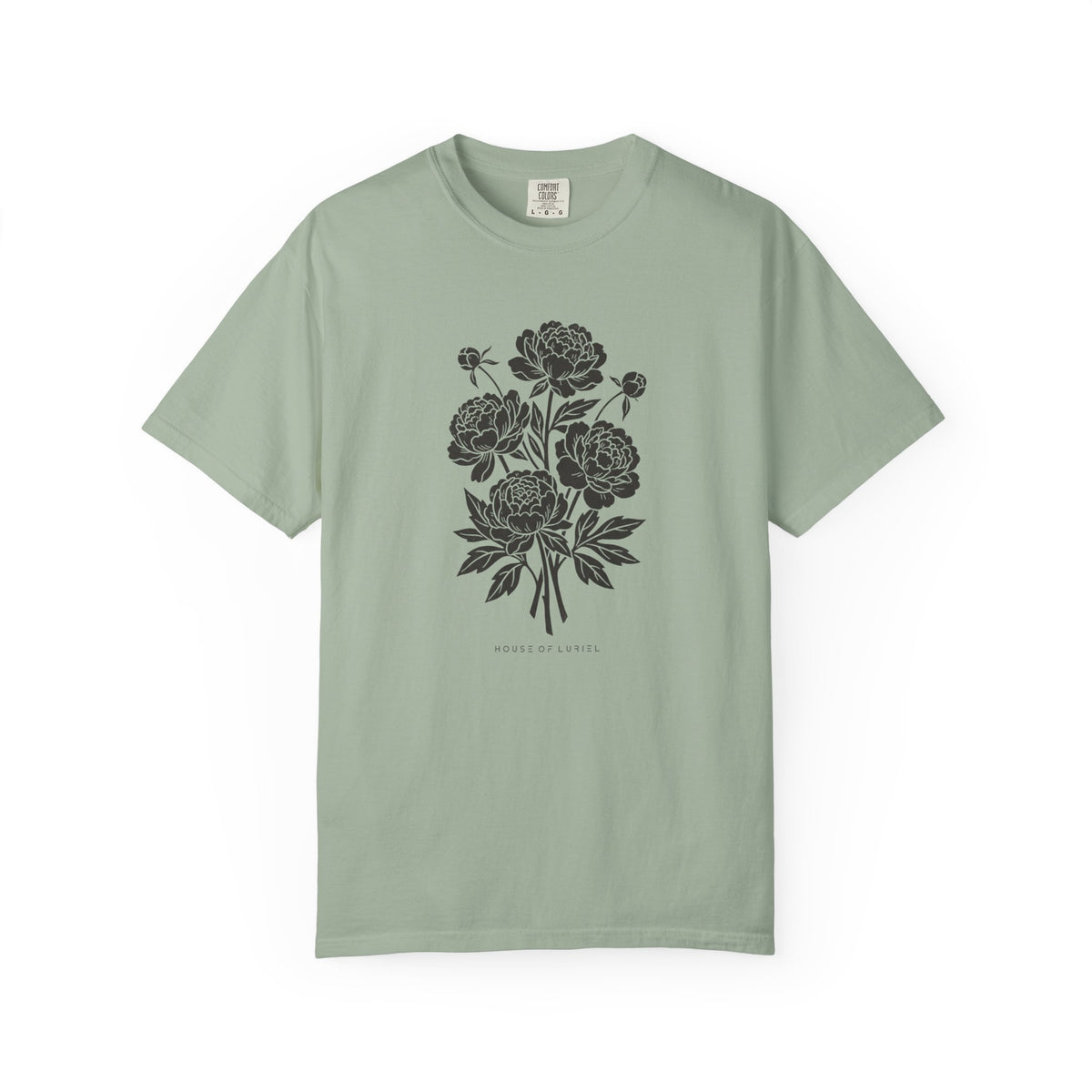 T-Shirt Floral Peony Bouquet T-Shirt Floral Peony Bouquet T-Shirt