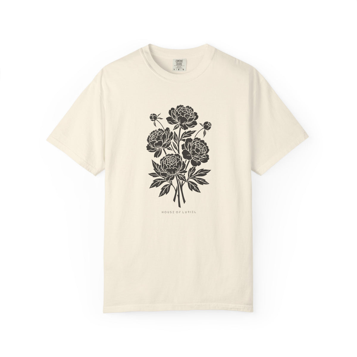 T-Shirt Floral Peony Bouquet T-Shirt Floral Peony Bouquet T-Shirt