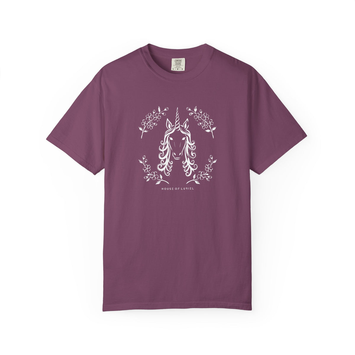 T-Shirt Floral Unicorn T-Shirt Floral Unicorn T-Shirt