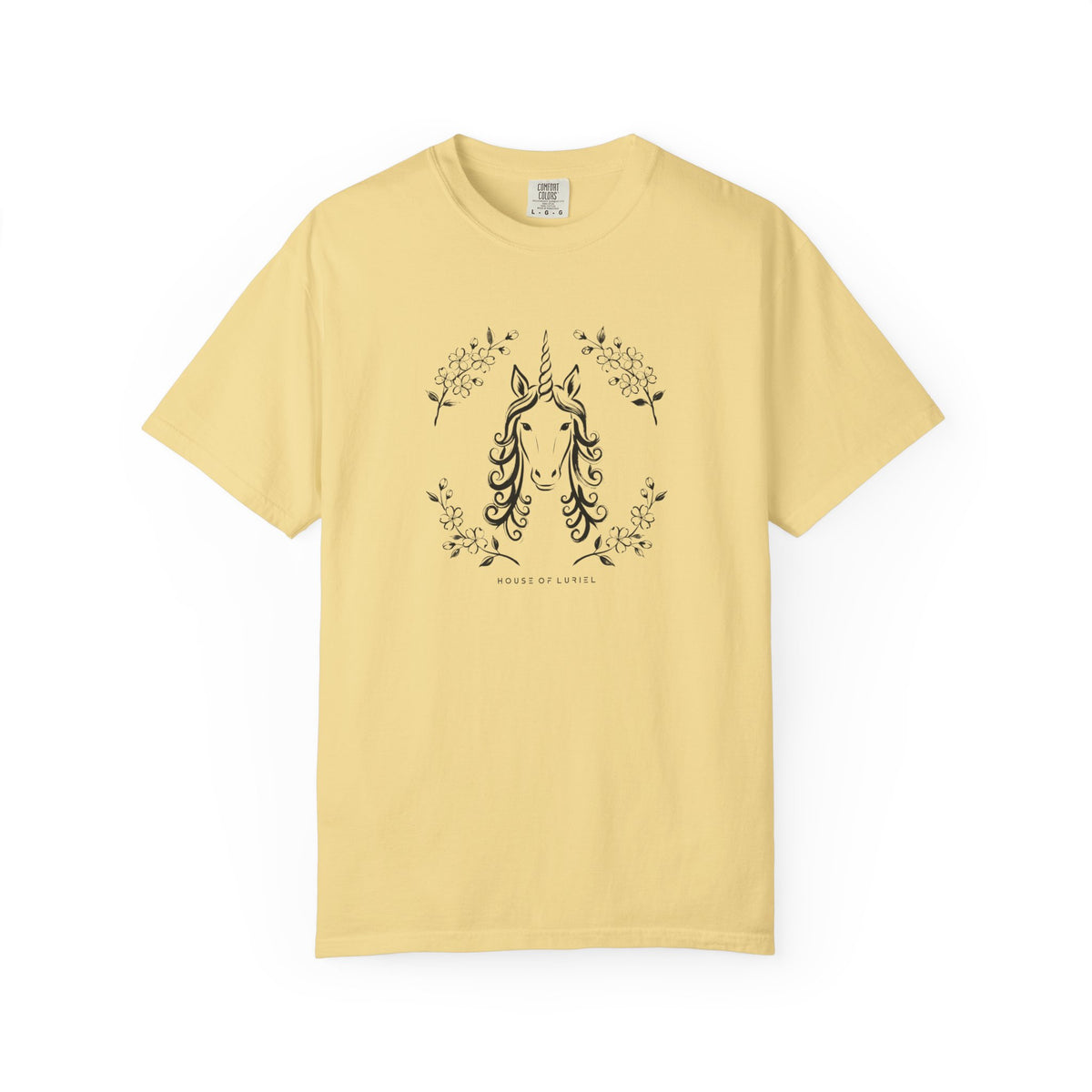 T-Shirt Floral Unicorn T-Shirt Floral Unicorn T-Shirt