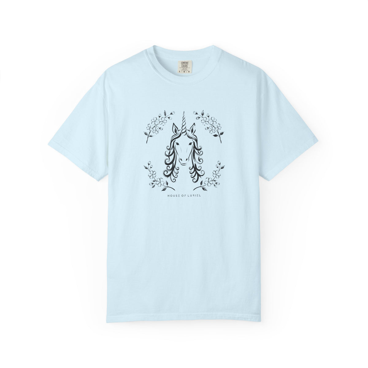 T-Shirt Floral Unicorn T-Shirt Floral Unicorn T-Shirt