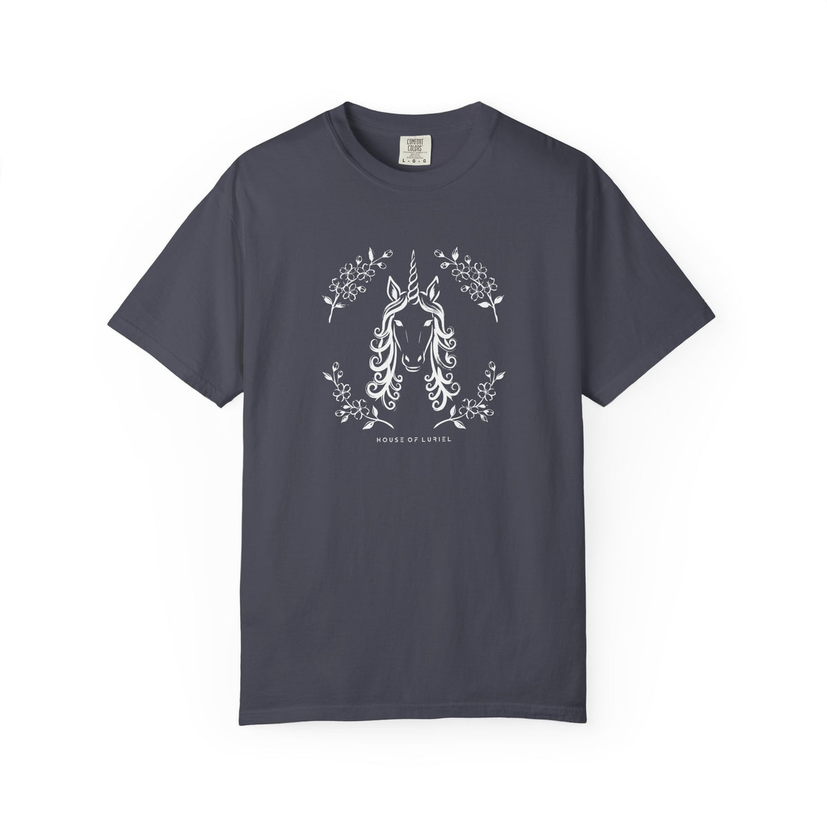 T-Shirt Floral Unicorn T-Shirt Floral Unicorn T-Shirt