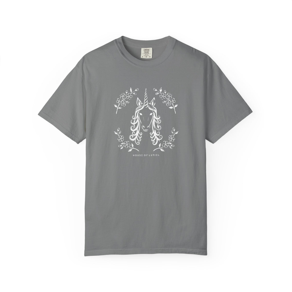T-Shirt Floral Unicorn T-Shirt Floral Unicorn T-Shirt
