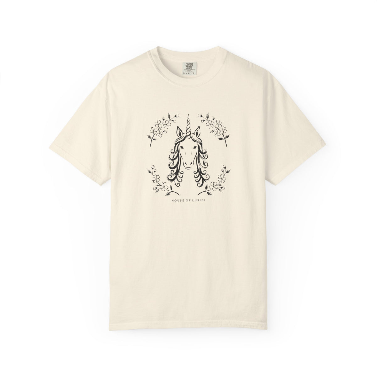 T-Shirt Floral Unicorn T-Shirt Floral Unicorn T-Shirt