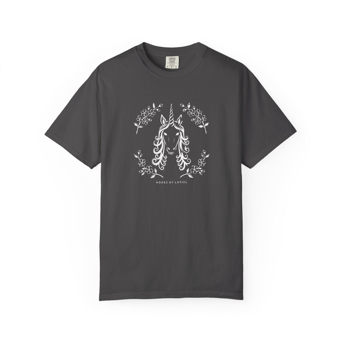 T-Shirt Floral Unicorn T-Shirt Floral Unicorn T-Shirt