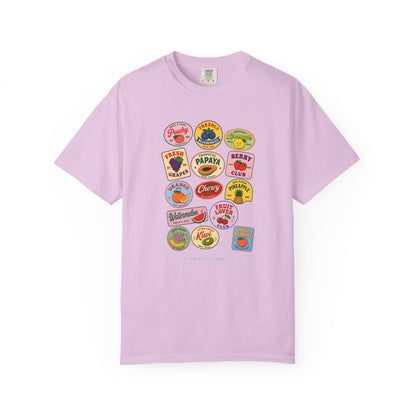 T-Shirt Fruit Labels T-Shirt Fruit Labels T-Shirt