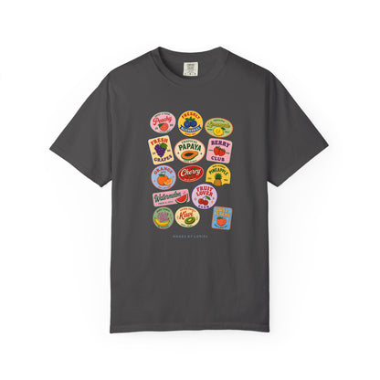 T-Shirt Fruit Labels T-Shirt Fruit Labels T-Shirt