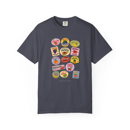 T-Shirt Fruit Labels T-Shirt Fruit Labels T-Shirt