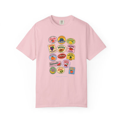 T-Shirt Fruit Labels T-Shirt Fruit Labels T-Shirt