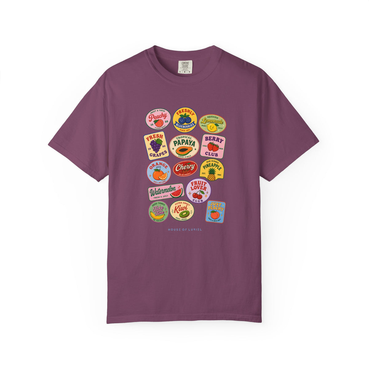 T-Shirt Fruit Labels T-Shirt Fruit Labels T-Shirt