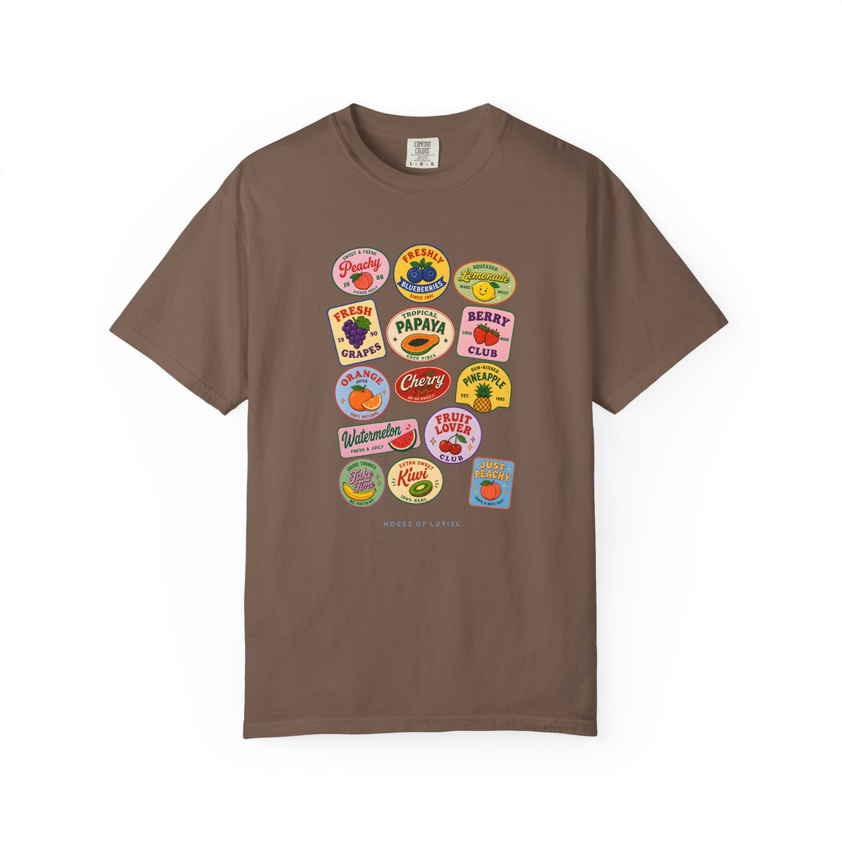 T-Shirt Fruit Labels T-Shirt Fruit Labels T-Shirt