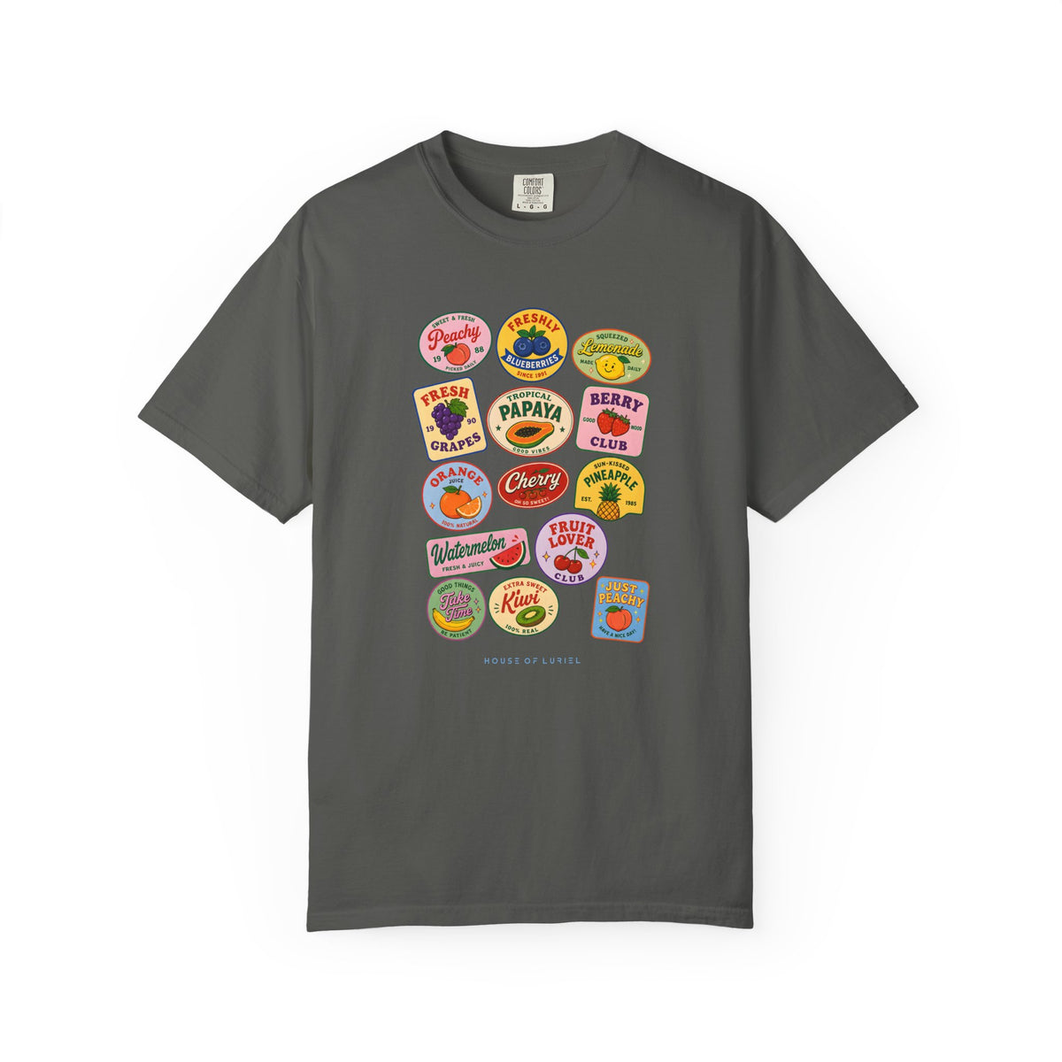 T-Shirt Fruit Labels T-Shirt Fruit Labels T-Shirt