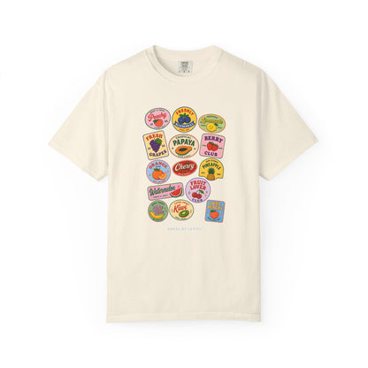 T-Shirt Fruit Labels T-Shirt Fruit Labels T-Shirt
