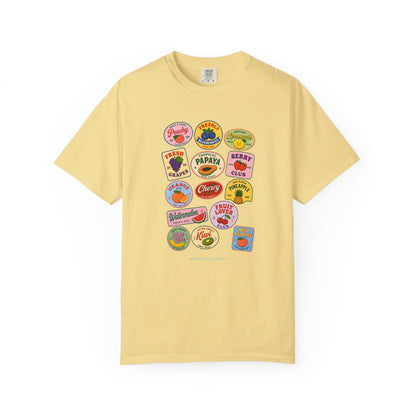 T-Shirt Fruit Labels T-Shirt Fruit Labels T-Shirt