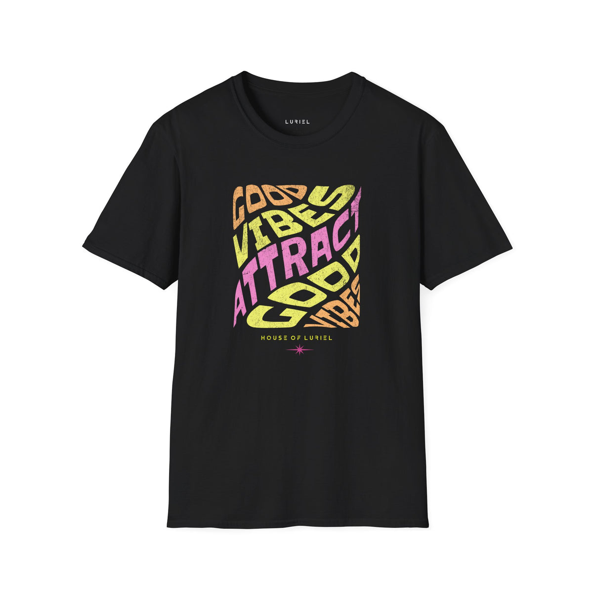 T-Shirt Good Vibes Attract Good Vibes T-Shirt Good Vibes Attract Good Vibes T-Shirt