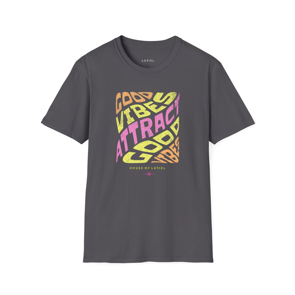 T-Shirt Good Vibes Attract Good Vibes T-Shirt Good Vibes Attract Good Vibes T-Shirt