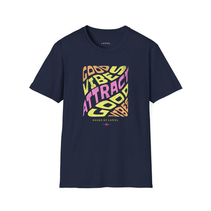 T-Shirt Good Vibes Attract Good Vibes T-Shirt Good Vibes Attract Good Vibes T-Shirt