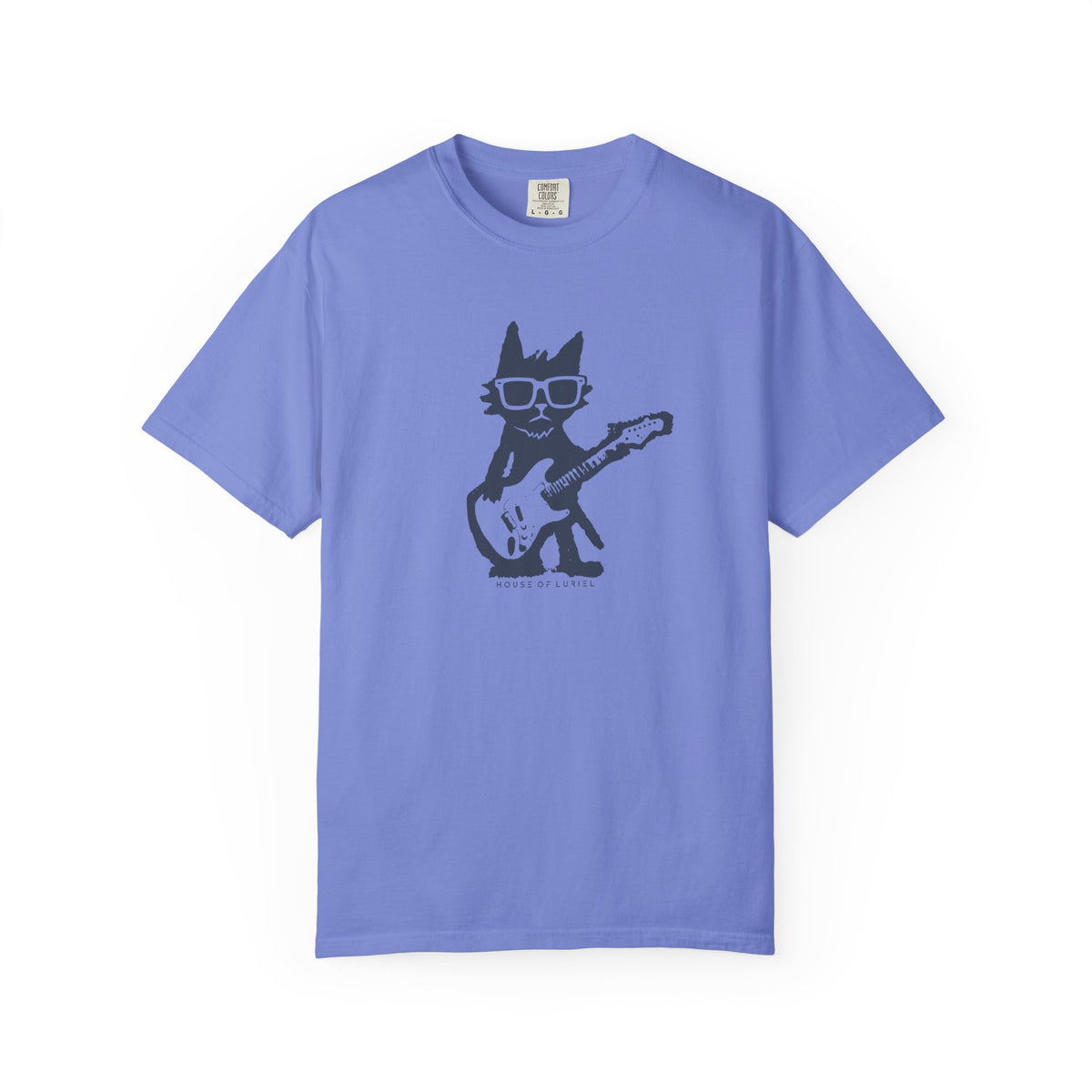 T-Shirt Guitar Cat Graphic T-Shirt Guitar Cat Graphic T-Shirt