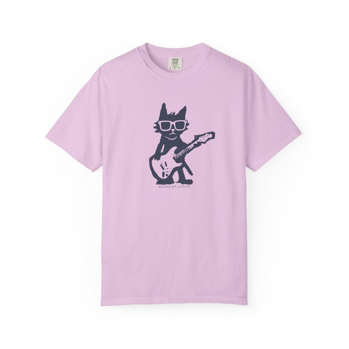 T-Shirt Guitar Cat Graphic T-Shirt Guitar Cat Graphic T-Shirt