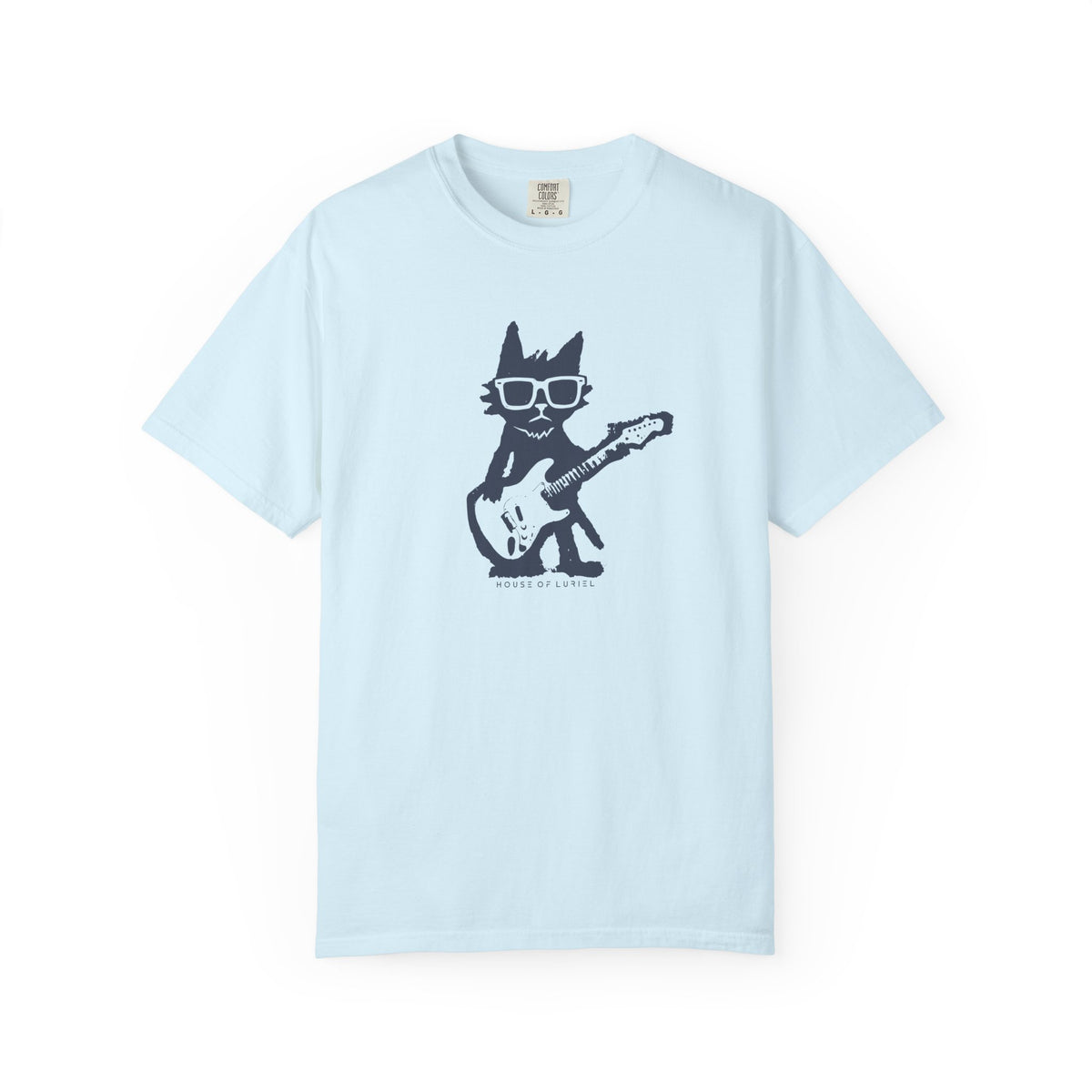 T-Shirt Guitar Cat Graphic T-Shirt Guitar Cat Graphic T-Shirt