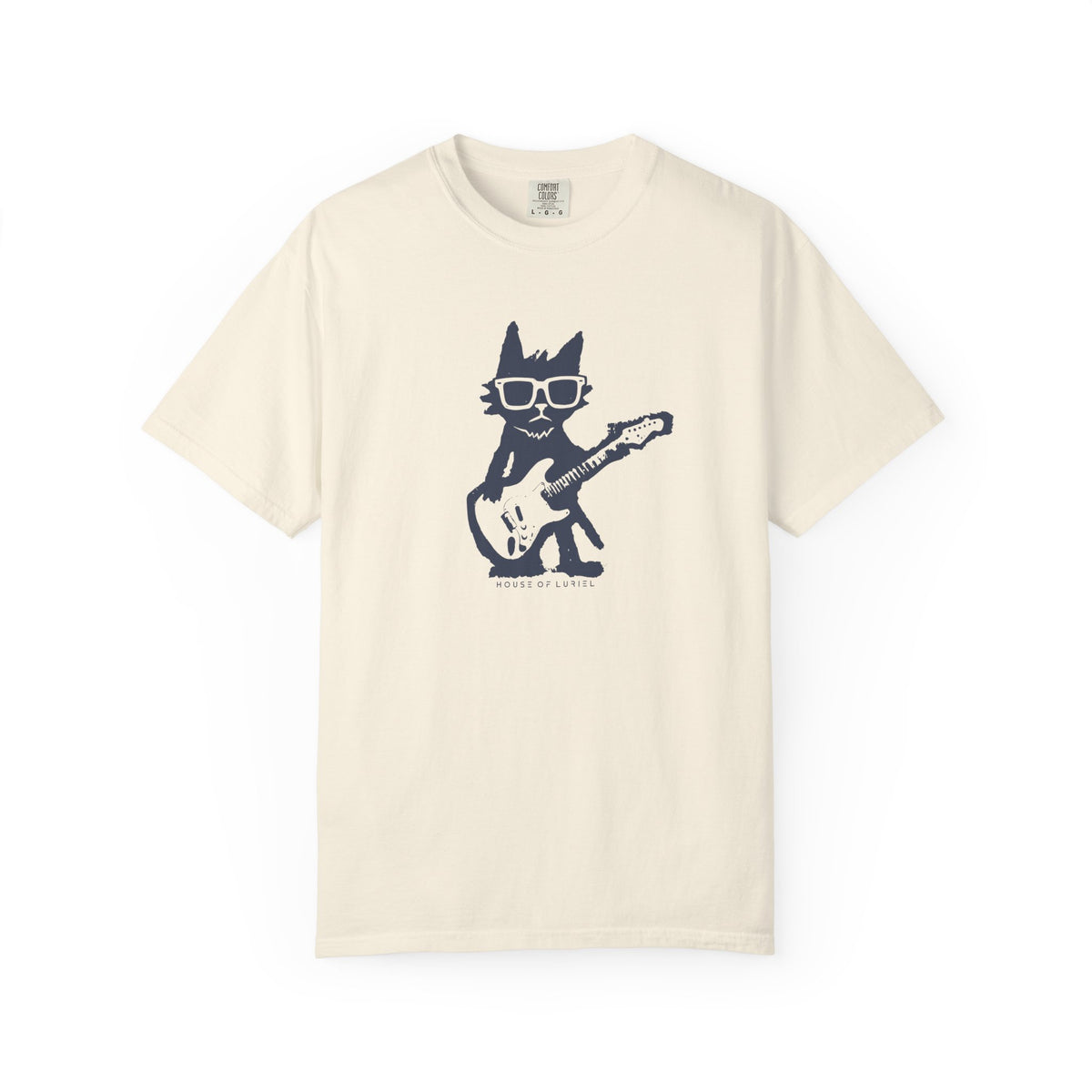 T-Shirt Guitar Cat Graphic T-Shirt Guitar Cat Graphic T-Shirt