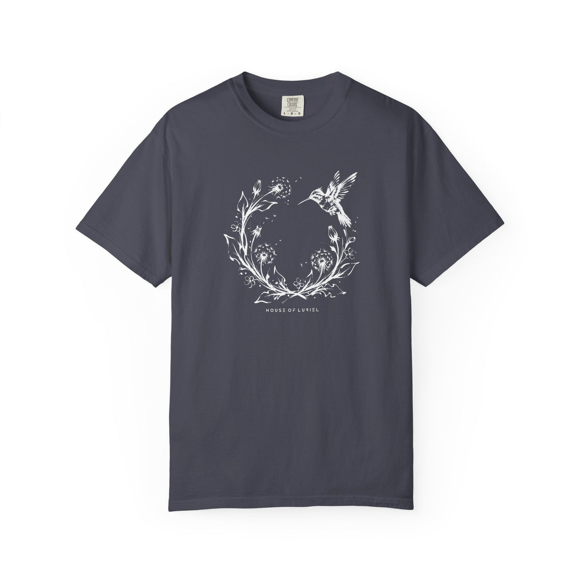 T-Shirt Hummingbird Floral Wreath T-Shirt Hummingbird Floral Wreath T-Shirt