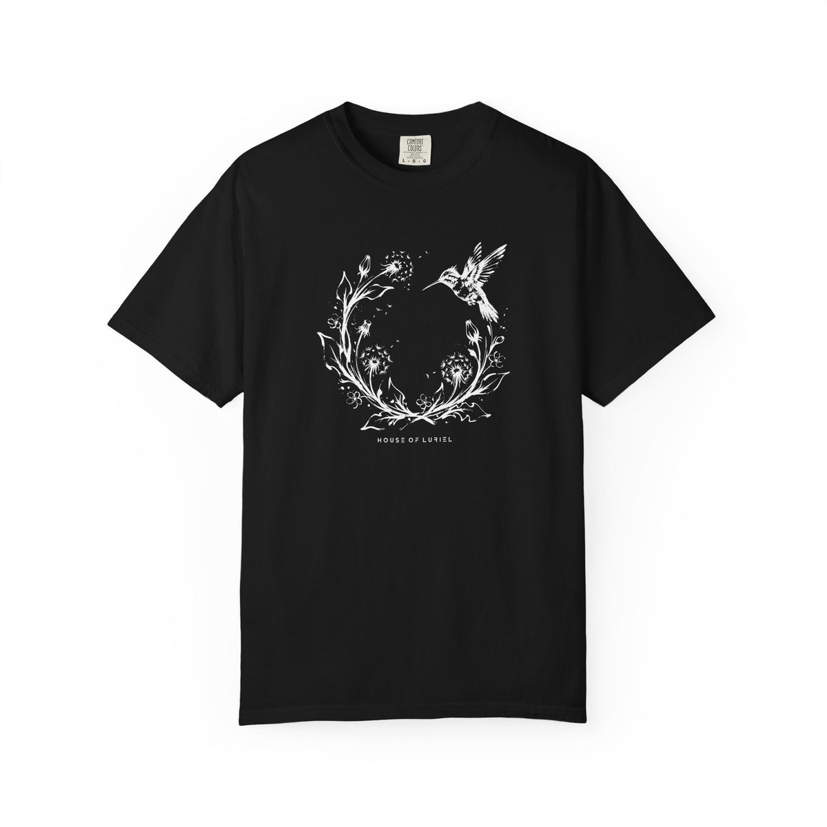 T-Shirt Hummingbird Floral Wreath T-Shirt Hummingbird Floral Wreath T-Shirt