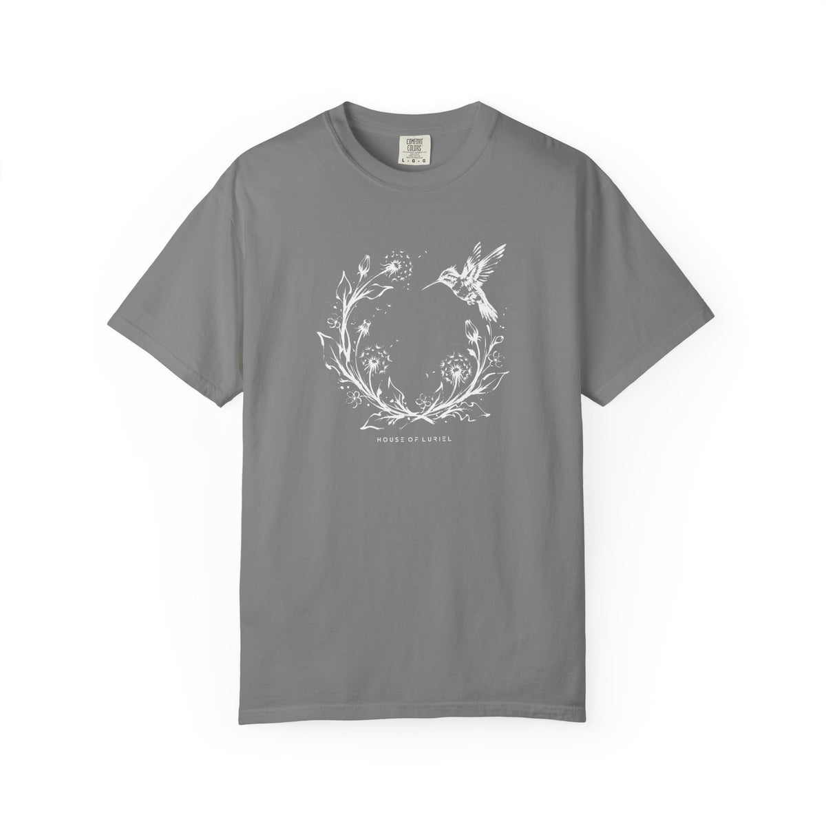 T-Shirt Hummingbird Floral Wreath T-Shirt Hummingbird Floral Wreath T-Shirt