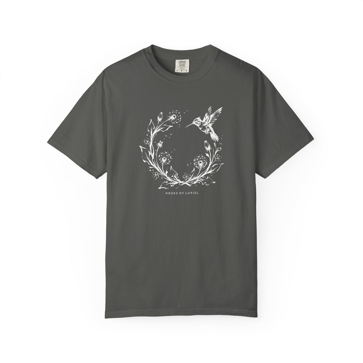 T-Shirt Hummingbird Floral Wreath T-Shirt Hummingbird Floral Wreath T-Shirt