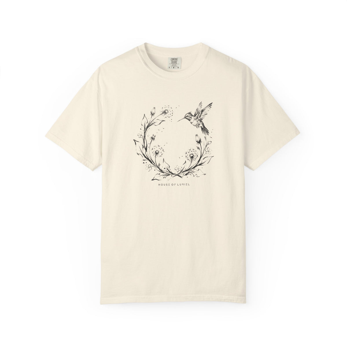 T-Shirt Hummingbird Floral Wreath T-Shirt Hummingbird Floral Wreath T-Shirt