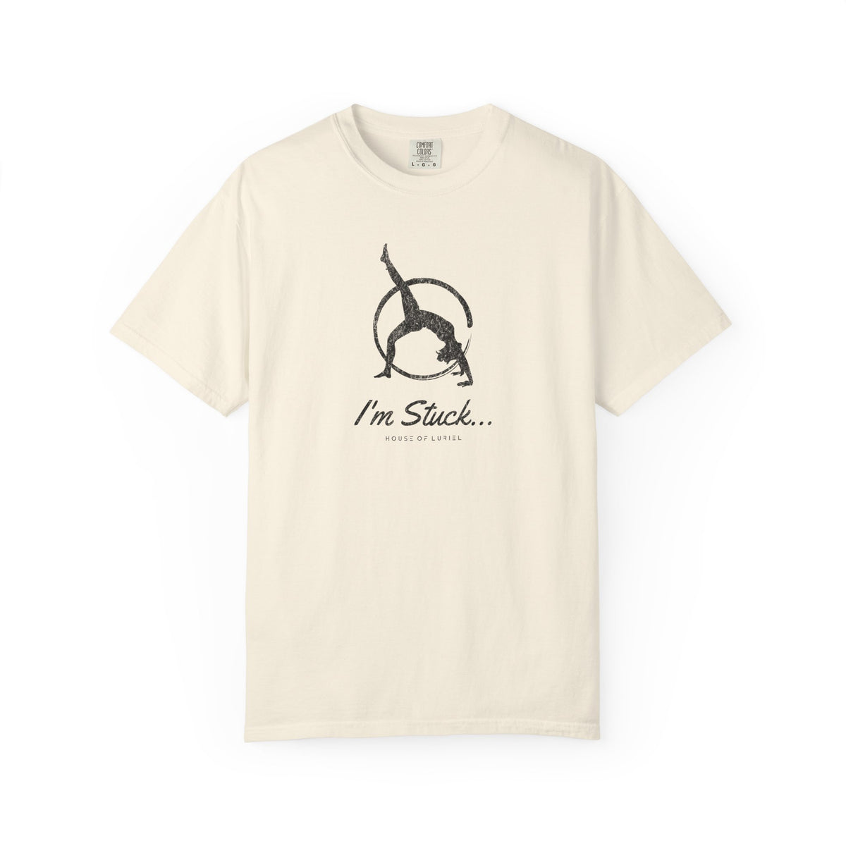 T-Shirt I'm Stuck Yoga T-Shirt I'm Stuck Yoga T-Shirt