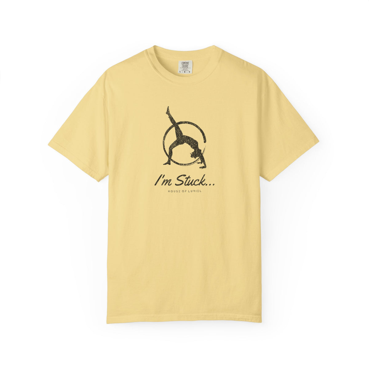 T-Shirt I'm Stuck Yoga T-Shirt I'm Stuck Yoga T-Shirt