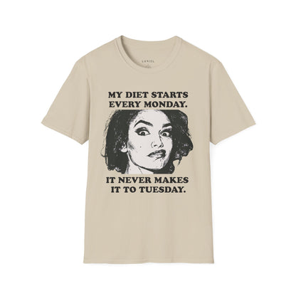 T-Shirt Monday Diet T-Shirt Monday Diet T-Shirt