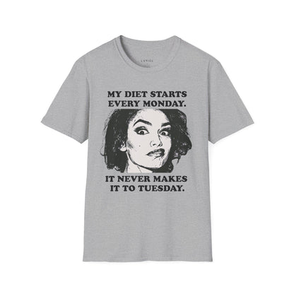 T-Shirt Monday Diet T-Shirt Monday Diet T-Shirt