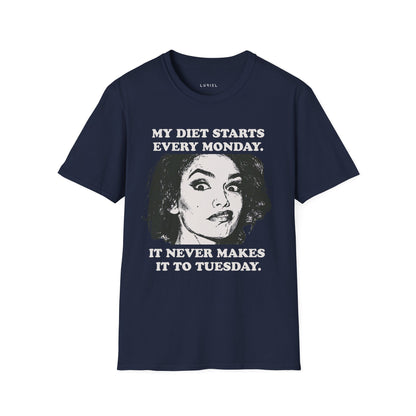 T-Shirt Monday Diet T-Shirt Monday Diet T-Shirt